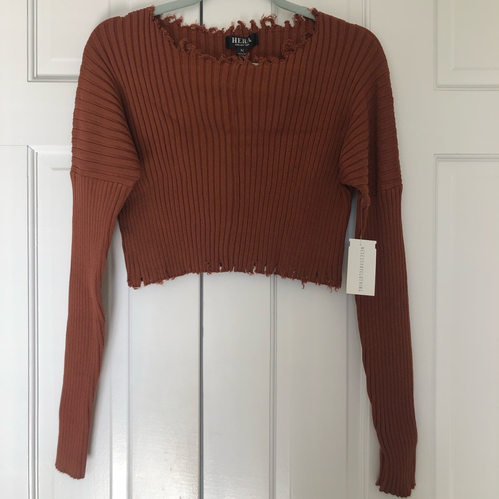 Brand New Hera Collection Cropped Sweater (M)